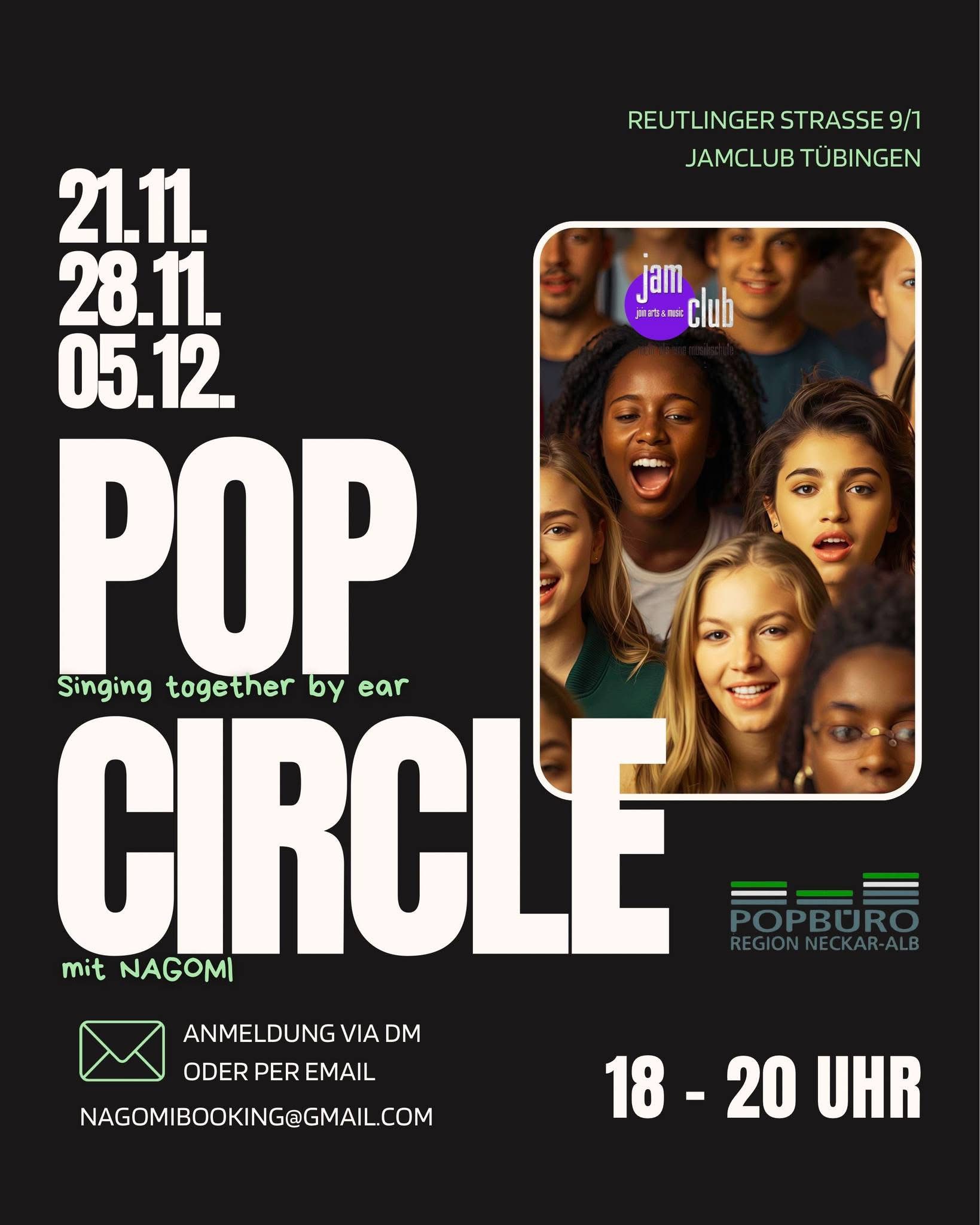 POP CIRCLE (singing together by ear - mit NAGOMI)