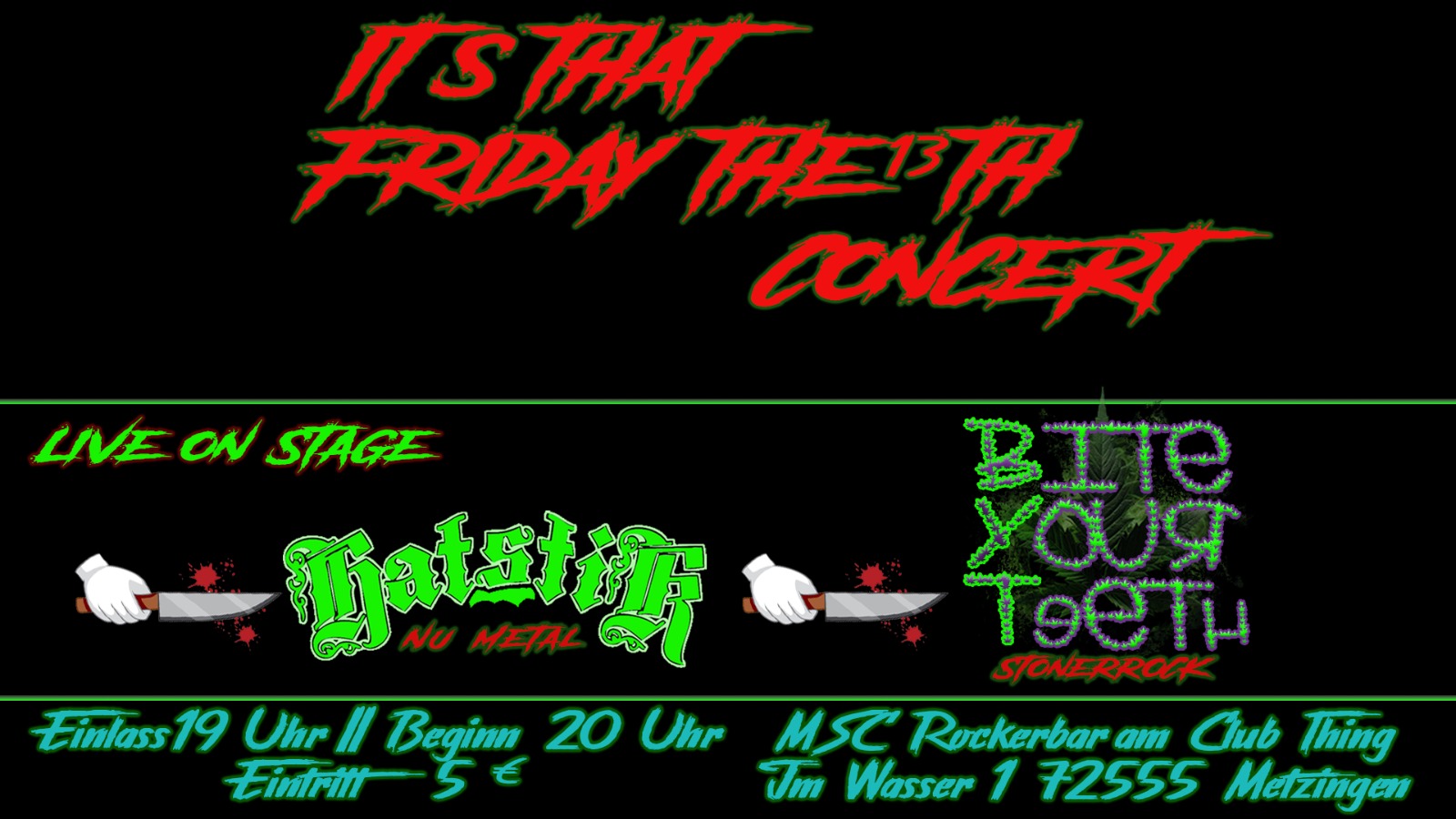 Hatstik & Bite your teeth