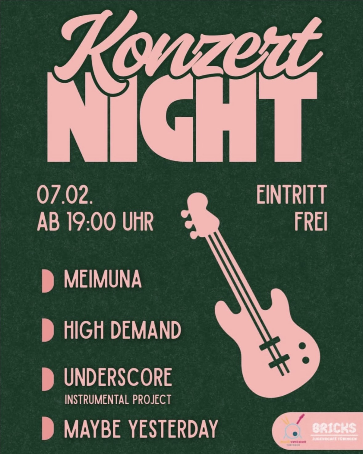 Konzert-Night @ Jugendcafé BRICKS