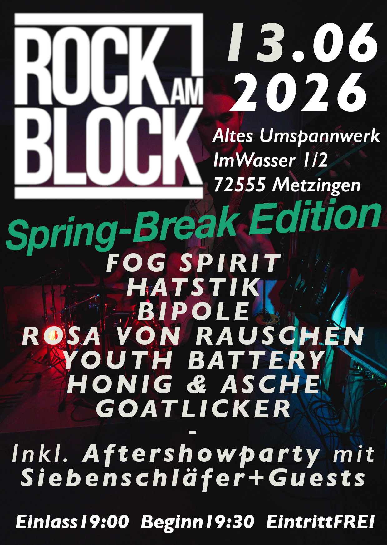 Rock am Block - Spring Break Edition