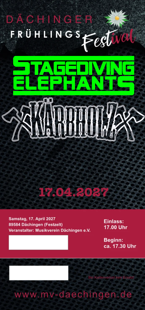 Frühlingsfest Dächingen mit Kärbholz
